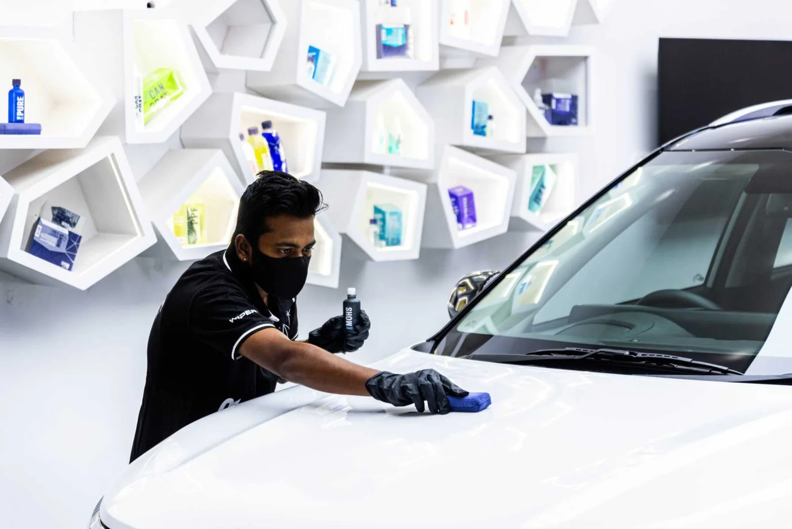 Ceramic coating finish